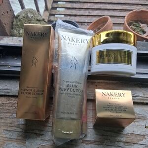 Nakery Beauty Diamond Glow Blur Perfector JUMBO SIZE FACTORY SEALED 7 PIECE KIT